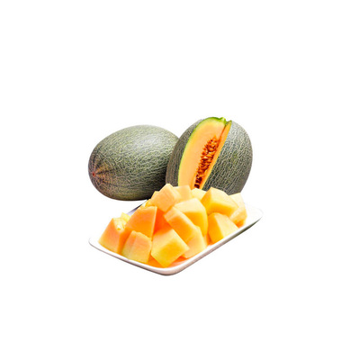 新鲜采摘哈密瓜